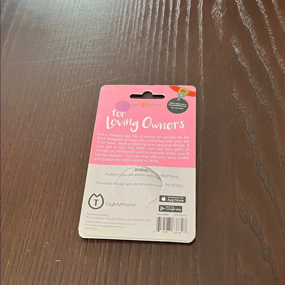 Smart Pet Tag - Yellow